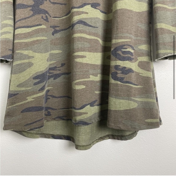 Z Supply Long Sleeve Camo Dress Camouflage Size Small - Picture 10 of 16